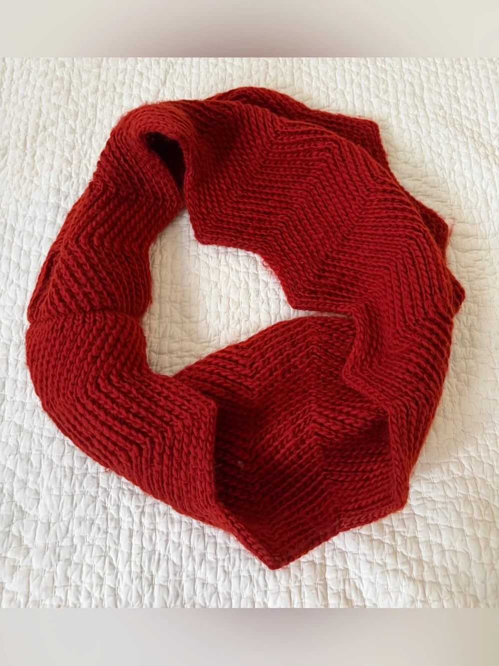 Women's Rust Infinity Scarf